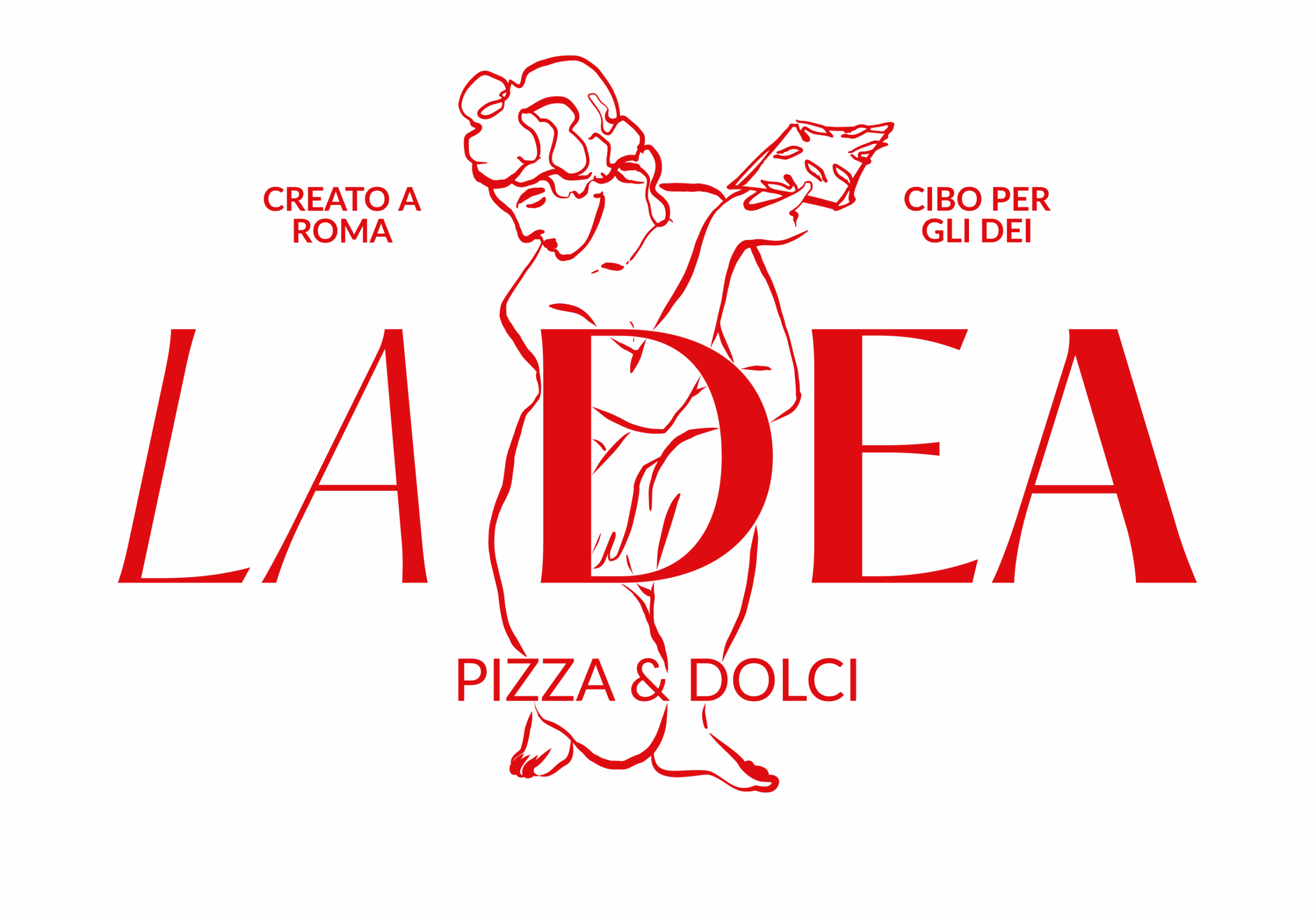 La Dea Pizza Logo